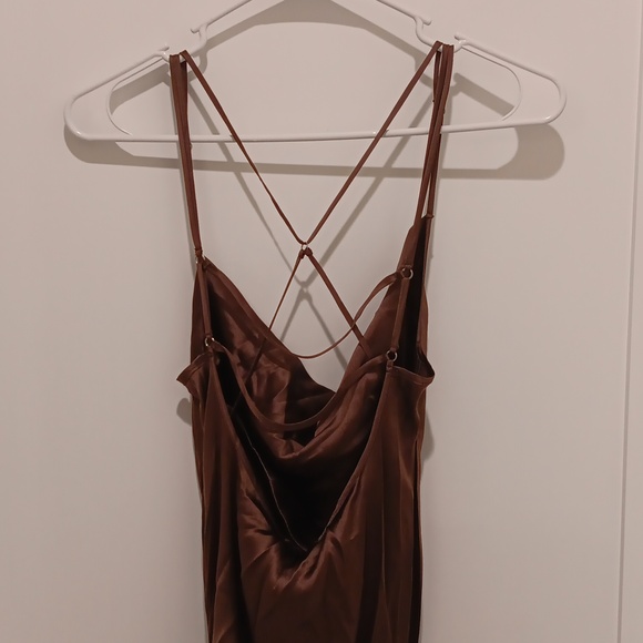 NWT, NISSE Limited Edition Dunes 100% Silk Maxi Dress - Picture 11 of 16